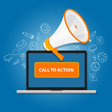 Call To Action  CTA Button Marketing Online Design Page